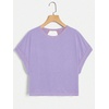 image:imageRoseSeek Womens 2 Packs Open Back Tops Criss Cross Cut Out Summer Casual T Shirt Crewneck Short Sleeve Backless TeeLight Pink and Purple