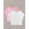 image:imageRoseSeek Womens 2 Packs Open Back Tops Criss Cross Cut Out Summer Casual T Shirt Crewneck Short Sleeve Backless TeeMulticolor