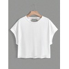 image:imageRoseSeek Womens 2 Packs Open Back Tops Criss Cross Cut Out Summer Casual T Shirt Crewneck Short Sleeve Backless TeeMulticolor