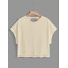 image:imageRoseSeek Womens 2 Packs Open Back Tops Criss Cross Cut Out Summer Casual T Shirt Crewneck Short Sleeve Backless TeeRed and White