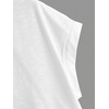 image:imageRoseSeek Womens 2 Packs Open Back Tops Criss Cross Cut Out Summer Casual T Shirt Crewneck Short Sleeve Backless TeeWhite and Blue