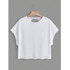 image:imageRoseSeek Womens 2 Packs Open Back Tops Criss Cross Cut Out Summer Casual T Shirt Crewneck Short Sleeve Backless TeeWhite and Light Green