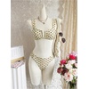 image:imageRoseSeek Womens 2 Piece Bikini Sets Polka Dots Bras and Panties Summer Swimwear Beach WearWhite