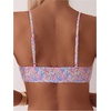 image:imageRoseSeek Womens 2 Piece Floral Bikini Sets V Neck Bras and Mid Rise Panties Swimwear Beach WearMulticolor