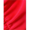 image:imageRoseSeek Womens 2 Piece High Cut Swimsuit Halter Triangle Ruched Bikini Sets Vacation Bathing SuitPure Red