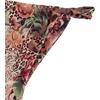 image:imageRoseSeek Womens 2 Piece Leopard Floral Bathing Suit Wireless Triangle Swimsuit High Waisted Bikini SetsMulticolor Leopard