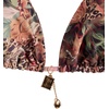 image:imageRoseSeek Womens 2 Piece Leopard Floral Bathing Suit Wireless Triangle Swimsuit High Waisted Bikini SetsMulticolor Leopard