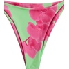 image:imageRoseSeek Womens 2 Piece Leopard Floral Bikini Sets Halter Triangle String Bathing Suit Starfish Metal SwimsuitsGreen and Pink