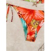 image:imageRoseSeek Womens 2 Piece Leopard Floral Bikini Sets Halter Triangle String Bathing Suit Starfish Metal SwimsuitsOrange Green