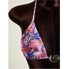 image:imageRoseSeek Womens 2 Piece Leopard Floral Bikini Sets Ring Triangle Halter Bathing Suit Tie Back SwimsuitMulticolor Floral