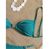 image:imageRoseSeek Womens 2 Piece Swimsuit Starfish Decor Padded Boho Bathing Suit Spaghetti Strap Bikini SetDeep Green