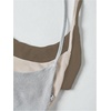 image:imageRoseSeek Womens 3 Packs Basic Backless Halter Top Slim Fit Micro Crop Camisole TopsGrey Beige Brown