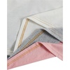 image:imageRoseSeek Womens 3 Packs Open Back Tops T Shirt Criss Cross Cut Out Tee Short Sleeve Crewneck Summer Backless TopsPink Grey White