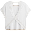 image:imageRoseSeek Womens 3 Packs Open Back Tops T Shirt Criss Cross Cut Out Tee Short Sleeve Crewneck Summer Backless TopsPink Multicolor