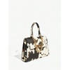 image:imageRoseSeek Womens Camo Flap Square Bags Chain Strap Top Handle Satchel Crossbody BagCow White
