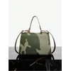 image:imageRoseSeek Womens Camo Flap Square Bags Chain Strap Top Handle Satchel Crossbody BagGreen