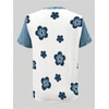 image:imageRoseSeek Womens Cartoon Graphic Tees Crew Neck Short Sleeve T Shirts Casual Summer TopsMulticolor Floral