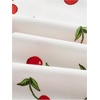 image:imageRoseSeek Womens Cherry Print Halter Cami Tops Backless Slim Fit Summer Going Out Y2K Crop Tank TopApricot