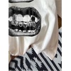 image:imageRoseSeek Womens Cute Bowknot Graphic Tees Crewneck Short Sleeve T Shirts Casual Summer TopsWhite Lips
