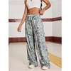 image:imageRoseSeek Womens Drawstring Waist Straight Streetwear Long Wide Leg Pants Casual Loose Baggy Workout Long Fall SweatpantsMulticolor Grey