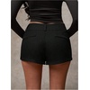 image:imageRoseSeek Womens Elegant Mini Shorts Dressy Casual Office Work Summer Shorts with PocketsPure Black