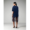 image:imageRoseSeek Womens Floral Lace Sheer Wedding Guest Dress Elegant Short Sleeve Crew Neck Midi DressesDeep Blue