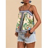 image:imageRoseSeek Womens Floral Tropical Boho Tank Tops Spaghetti Strap Summer Tops Beach Vacation Outfits CamisoleMulticolor