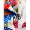 image:imageRoseSeek Womens Floral Tropical Graphic Short Dress Boho Ruffle Hem Sleeveless Vacation Tank DressFloral Beige
