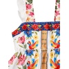 image:imageRoseSeek Womens Floral Tropical Graphic Short Dress Boho Ruffle Hem Sleeveless Vacation Tank DressFloral Beige
