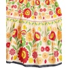 image:imageRoseSeek Womens Floral Tropical Graphic Short Dress Boho Ruffle Hem Sleeveless Vacation Tank DressMulticolor Yellow