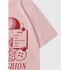 image:imageRoseSeek Womens Graphic Cherry Bow Tees Casual Letter Print Round Neck T Shirt Summer Short Sleeve Trendy TopsPink With Graphic