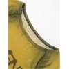 image:imageRoseSeek Womens Graphic Print Sheer Mesh Crop Tees Short Sleeve Crew Neck TShirts Going Out TopsGreen