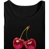 image:imageRoseSeek Womens Graphic Y2k Going Out Tank Tops Sleeveless Martini Casual Slim Fit Summer Crop TopPure Black
