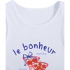 image:imageRoseSeek Womens Graphic Y2k Going Out Tank Tops Sleeveless Martini Casual Slim Fit Summer Crop TopRed White