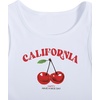 image:imageRoseSeek Womens Graphic Y2k Going Out Tank Tops Sleeveless Martini Casual Slim Fit Summer Crop TopWhite With Red