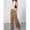 image:imageRoseSeek Womens Halter Tops Tie Back Sleeveless Casual Blouses Dressy Work Shirts Going Out Summer TopsApricot Beige