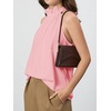 image:imageRoseSeek Womens Halter Tops Tie Back Sleeveless Casual Blouses Dressy Work Shirts Going Out Summer TopsLight Pink