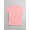 image:imageRoseSeek Womens Heart Patchwork Lemon Fruit Printed Summer T Shirt Short Sleeve Crewneck Graphic Tees TopsPink