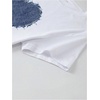 image:imageRoseSeek Womens Heart Print T Shirts Crew Neck Short Sleeve Tees Casual Summer Y2k TopsWhite