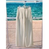 image:imageRoseSeek Womens High Waist Sheer Mesh Cover Up Pants Stretchy See Through Beach Pants Vacation OutfitsBeige