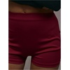 image:imageRoseSeek Womens High Waisted Mini Shorts Ruched Skinny Shorts Party Rave Hot PantsBurgundy