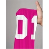 image:imageRoseSeek Womens Jersey Shirts Number Graphic V Neck 34 Sleeve Football Y2k T Shirts Tops StreetwearHot Pink