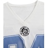 image:imageRoseSeek Womens Jersey Shirts Number Graphic V Neck 34 Sleeve Football Y2k T Shirts Tops StreetwearMix White