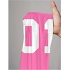 image:imageRoseSeek Womens Jersey Shirts Number Graphic V Neck 34 Sleeve Football Y2k T Shirts Tops StreetwearPink