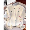 image:imageRoseSeek Womens Lemon Print Cute Tops Crew Neck Short Sleeve T Shirts Casual Summer TopsMulticolor White