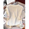 image:imageRoseSeek Womens Lemon Print Cute Tops Crew Neck Short Sleeve T Shirts Casual Summer TopsMulticolor White