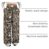 image:imageRoseSeek Womens Letter Leopard Print Straight Leg Pants Elastic Waist Y2K Trousers Bottoms with PocketsGreen