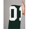 image:imageRoseSeek Womens Number Graphic Mesh Oversized Jersey Shirts Y2K Half Sleeve V Neck Athletic ShirtsMulticolor