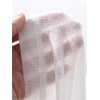 image:imageRoseSeek Womens Off Shoulder Swimsuit Sheer Mesh Coverup See Through Long Sleeve Bathing Suit Cover Up BeachwearWhite