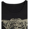 image:imageRoseSeek Womens Off The Shoulder Tops Gothic Graphic Tee Y2k Grunge Outfits Vintage Summer Going Out TopsBlack Graphic